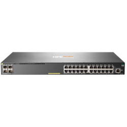 Aruba 2930F JL255A – 24 puertos PoE+ 370 W, 4 SFP+ 10 GbE | conmutador nivel 3 para redes empresariales Aruba - 1