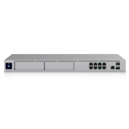 Ubiquiti UDM-Pro – Cortex-A57 1.7 GHz | 4 GB DDR4 | red con puertos GbE y 10G SFP+ | gestión con pantalla táctil - UDM-PRO-MAX U