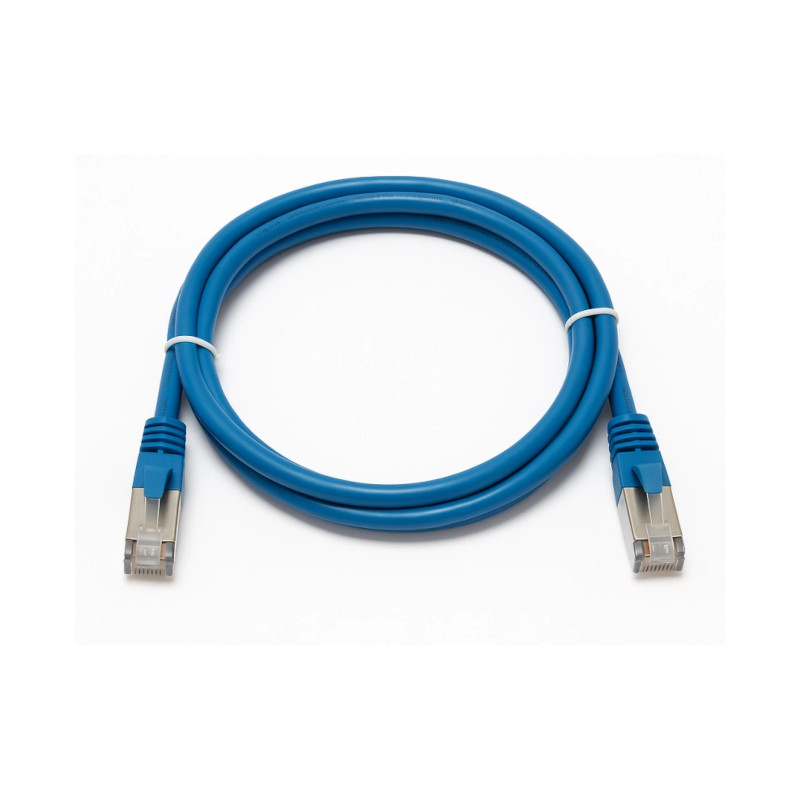 Lightera Patch Cord F/UTP Cat6A blindado Azul 1Metro – Soporta 10G BASE-T y PoE LAN - 35085421 FURUKAWA - 1