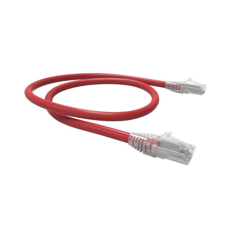 Lightera Patch Cord F/UTP Cat6A blindado Rojo 2 Metro – Soporta 10G BASE-T y PoE LAN - 35085463 FURUKAWA - 1