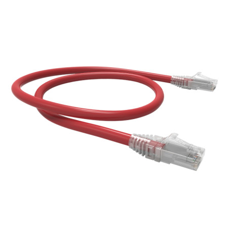 Lightera Patch Cord F/UTP Cat6A blindado Rojo 2 Metro – Soporta 10G BASE-T y PoE LAN - 35085463 FURUKAWA - 1