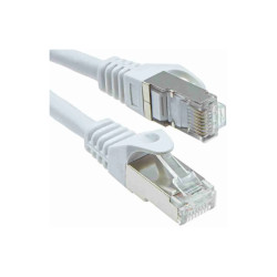 Siemon SkinnyPatch 6A UTP – 28 AWG, - 5 metros Color Blanco para alta densidad y PoE Cat 6A - DA8-S05M-02 Siemon - 1