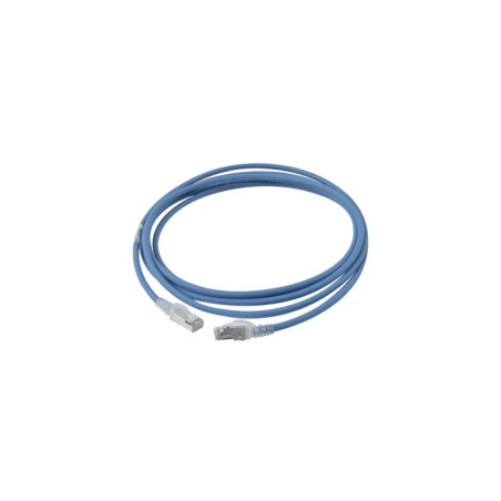 Path Cord futp Cat 6a azul 1,5metro 28awg ultra delgado siemon - SP6A-S05-06B Siemon - 1