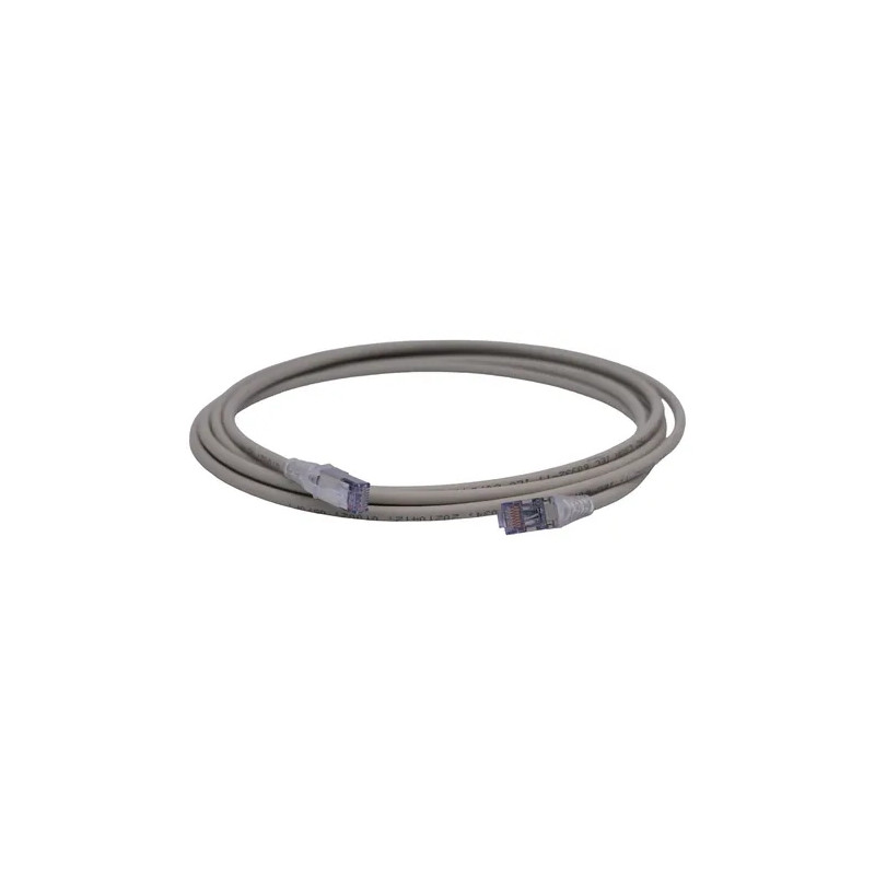 Path cord futp cat 6a gris 3metros  28awg ultra delgado siemon - SP6A-S10-04 Siemon - 1