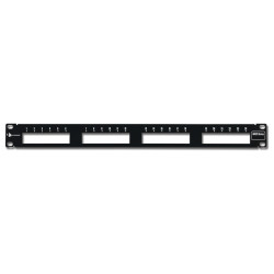 Herraje - Siemon MAX Patch Panels – Modular, 24 puertos - MX-PNL-24 Siemon - 1