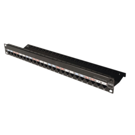 Siemon Z-MAX 6A Shielded Patch Panels – Alto rendimiento, 48 puertos 1U para Cat 6A - ZS-PNL-24E Siemon - 1