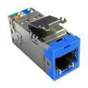 Slx-6as-blu, Conector/módulo Jack Rj45 Cat6a Blindado, Amp - 2153449-BL Commscope - 1