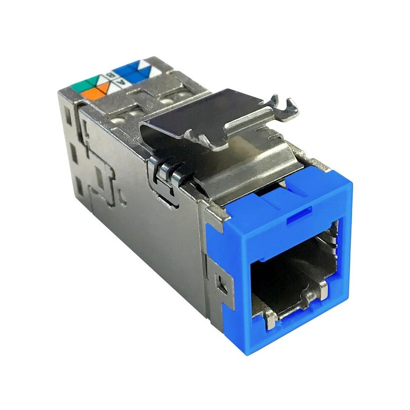 Slx-6as-blu, Conector/módulo Jack Rj45 Cat6a Blindado, Amp - 2153449-BL Commscope - 1