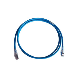 Patch cord blindado tipo S/FTP, cat 6A -LSZH - Color Azul - npc6aszdb-bl001m Commscope - 1