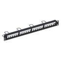 Herraje CommScope CPP-SDDM-SL-1U-24 – Panel RJ45 blindado | 24 puertos para rack 1U - 760237046 Commscope - 1