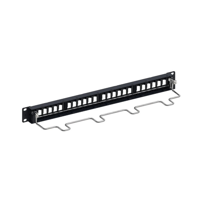Herraje CommScope CPP-SDDM-SL-1U-24 – Panel RJ45 blindado | 24 puertos para rack 1U - 760237046 Commscope - 2