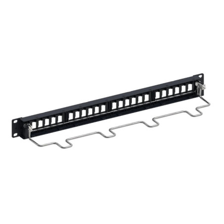 Herraje CommScope CPP-SDDM-SL-1U-24 – Panel RJ45 blindado | 24 puertos para rack 1U - 760237046 Commscope - 2