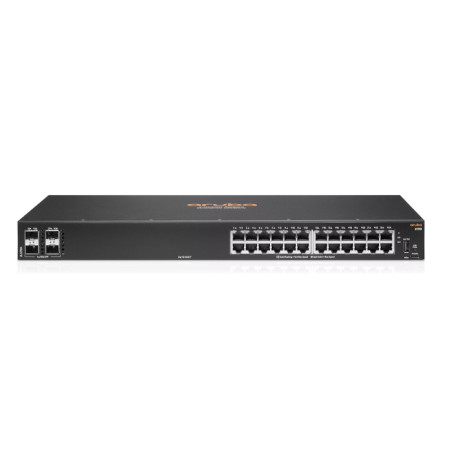 HPE Aruba Networking CX 6100 24G (JL677A) – Switch Layer 2 de acceso con 370W PoE para SMB Aruba - 1