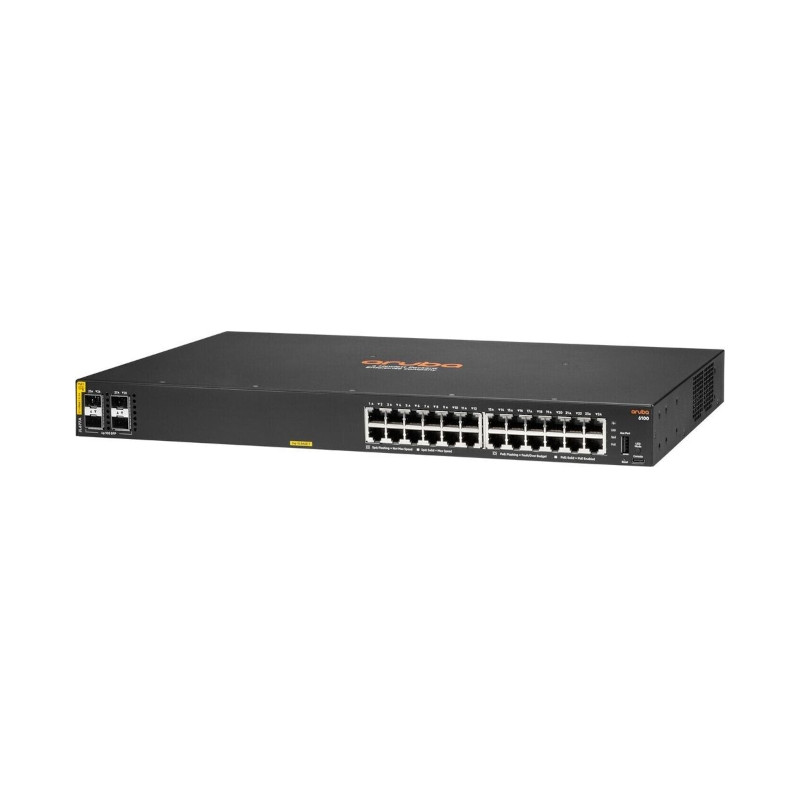 HPE Aruba Networking CX 6100 24G (JL677A) – Switch Layer 2 de acceso con 370W PoE para SMB Aruba - 2