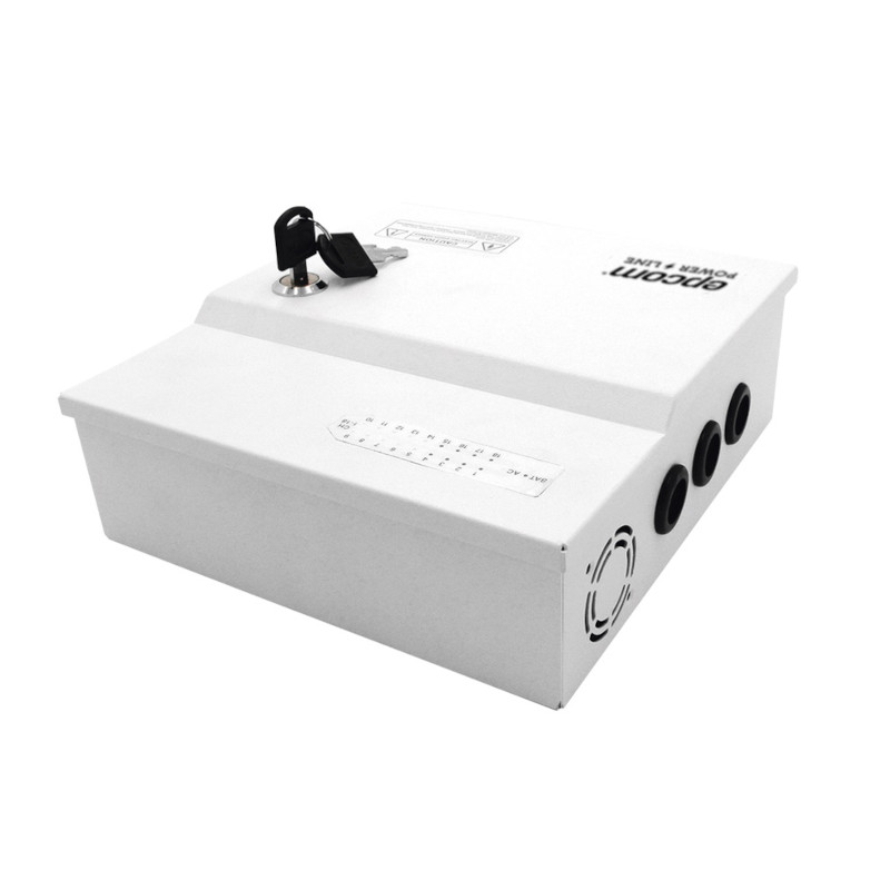 Fuente de alimentación – 18 canales 250W -12 V - 20Amp con respaldo de batería – PLK – PLK12DC20ABK Epcom - 2