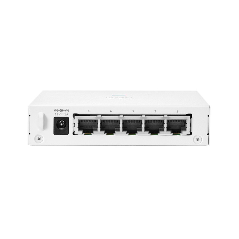 HPE Instant On 1430 5 Puertos Conmutador Ethernet - Gigabit Ethernet - 10/100/1000Base-T - 2 Capa compatible - R8R44A Aruba - 2