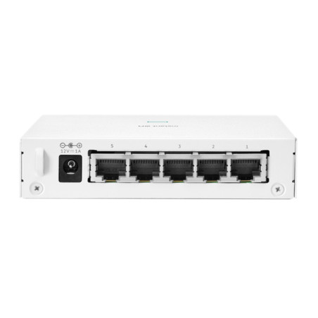 HPE Instant On 1430 5 Puertos Conmutador Ethernet - Gigabit Ethernet - 10/100/1000Base-T - 2 Capa compatible - R8R44A Aruba - 2