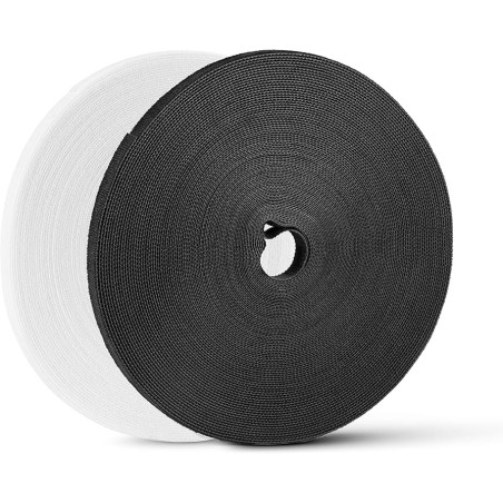 Velcro doble faz largo 50 Mts - 1,27cm de ancho SES - 1