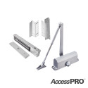 Kit Cierra puerta 65Kg + Electroiman + soporte en L y en Z - KITACCESS600 AccessPro - 1