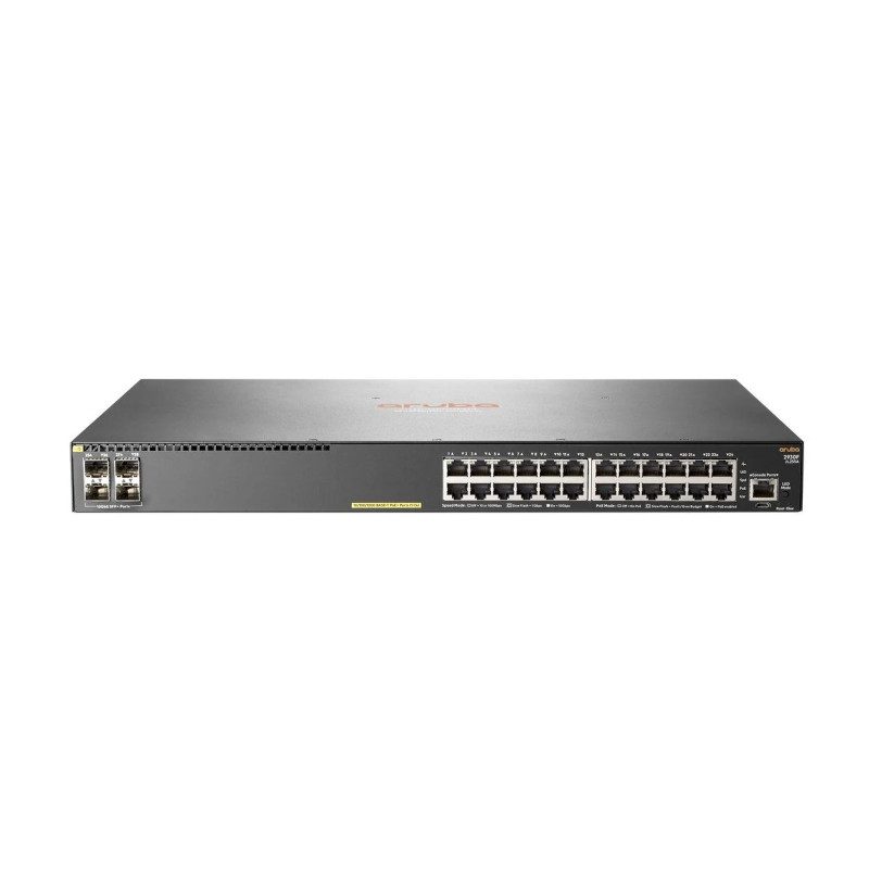 HPE 2930F 48G PoE+ 4SFP 48 Puertos nivel 3 - Gigabit Ethernet - 10/100/1000Base-T, 1000Base-X - Capa3  JL262A Aruba - 2