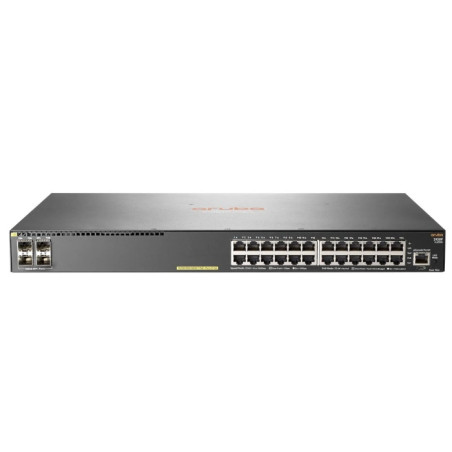 HPE 2930F 48G PoE+ 4SFP 48 Puertos nivel 3 - Gigabit Ethernet - 10/100/1000Base-T, 1000Base-X - Capa3  JL262A Aruba - 2