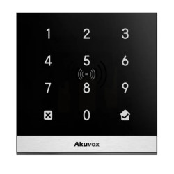Akuvox A02S – Terminal de acceso con RFID, NFC, PIN | 20,000 tarjetas | IP65 IK07 | PoE - A02 AKUVOX - 1