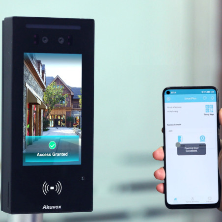 Akuvox A05C – Control de acceso facial, detección de máscara y temperatura, 20.000 caras AKUVOX - 1
