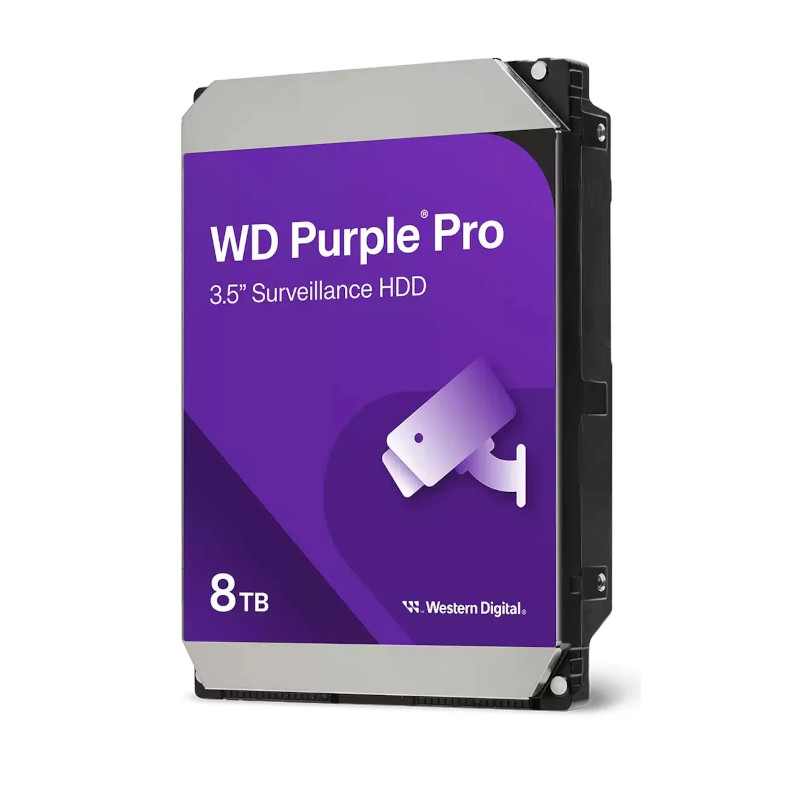 8 TB Disco duro para video inteligente WD Purple Pro - WD8002PURP Western Digital - 1