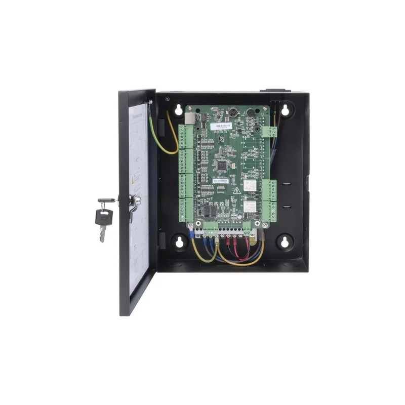 Control de acceso para empresas  - 4 Puertas - 10,000 Tarjetas - 50,000 Eventos - DS-K2804 Hikvision - 2