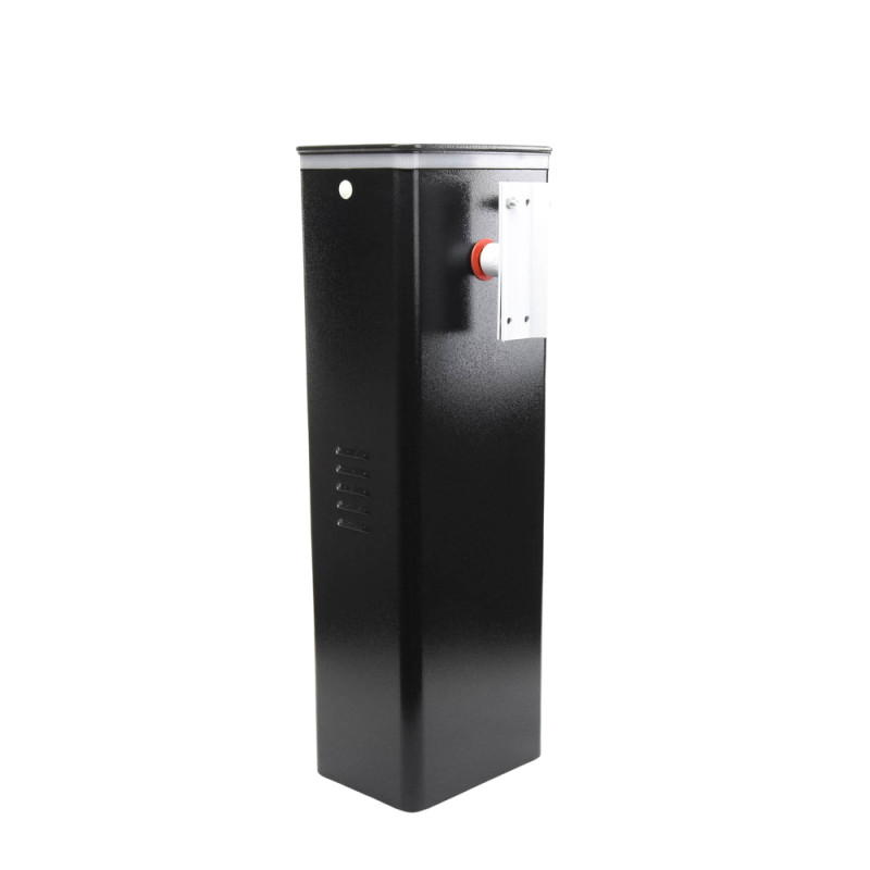 Control de acceso para vehículos en estacionamientos y accesos – Barrera vehicular con brazo articulado de 4 metros - XBS-4M-RA 