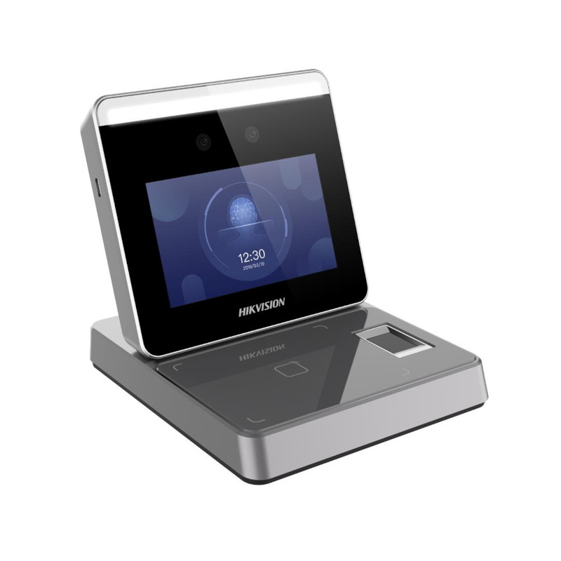 Estación de Registro para Control de Acceso y Asistencia – Facial, Huella, Tarjeta – DS-K1F600U-D6E-F Hikvision - 3