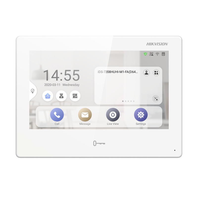 Videoportero y Seguridad del Hogar – Pantalla Táctil Android 7 Pulgadas – Hikvision – DS-KH9310-WTE1 Hikvision - 1