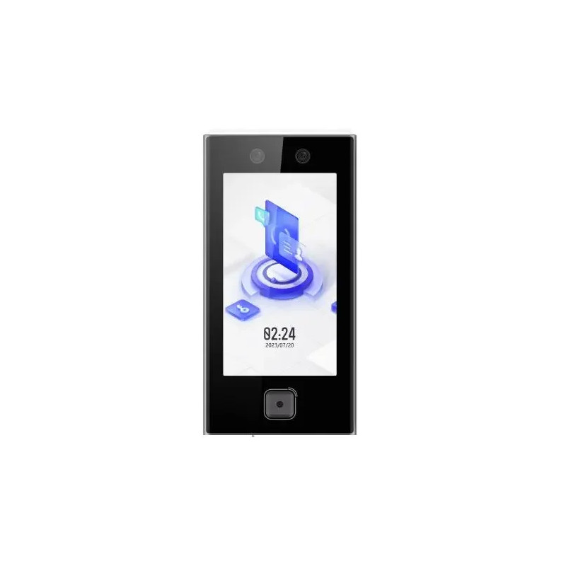 Control de acceso facial para edificios y empresas – 3000 Rostros, IP65, PoE – DS-K1T344MBWX-QRE1 Hikvision - 1