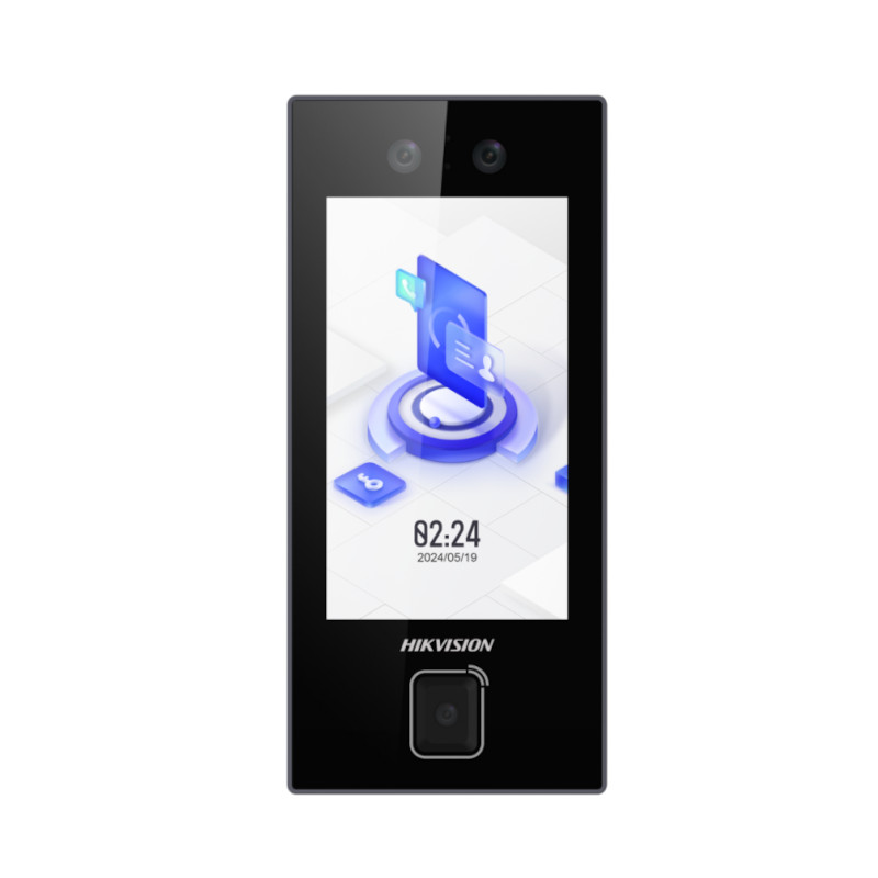 Control de acceso facial para edificios y empresas – 3000 Rostros, IP65, PoE – DS-K1T344MBWX-QRE1 Hikvision - 2