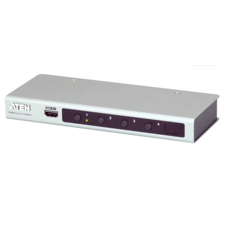 Conmutar hasta cuatro fuentes HDMI en una pantalla – Soporte 4Kx2K Ultra HD – VanCryst – VS481B Aten - 1