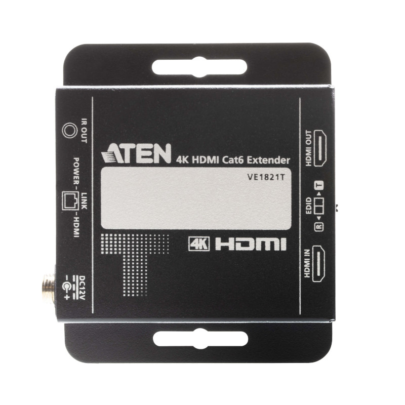 Extensión de señal HDMI 4K para reuniones y entretenimiento – Transmisor y receptor compactos con PoC – ATEN – VE1821 Aten - 3