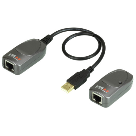 Extensión de conexión USB para oficinas y hogares – Extiende señales USB hasta 60m via Cat 5/5e/6 – ATEN – UCE260 Aten - 1