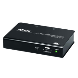 Distribución de video DisplayPort en múltiples monitores – Soporta 4K@60Hz, DisplayPort 1.2a – ATEN - VS192 Aten - 1
