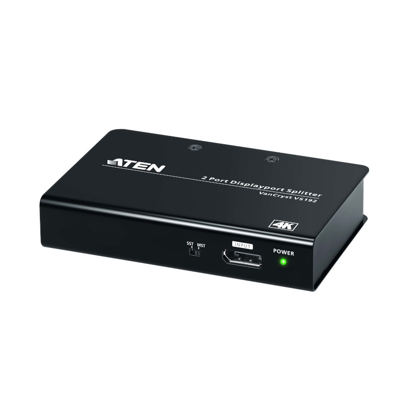 Distribución de video DisplayPort en múltiples monitores – Soporta 4K@60Hz, DisplayPort 1.2a – ATEN - VS192 Aten - 1