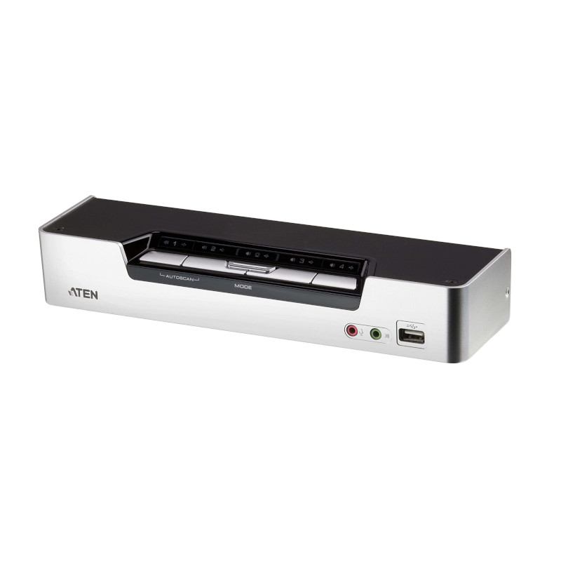 Switch KVMP para ambientes multimedia SOHO y SMB – 2/4 puertos HDMI USB 2.0 – ATEN - CS1794 Aten - 1