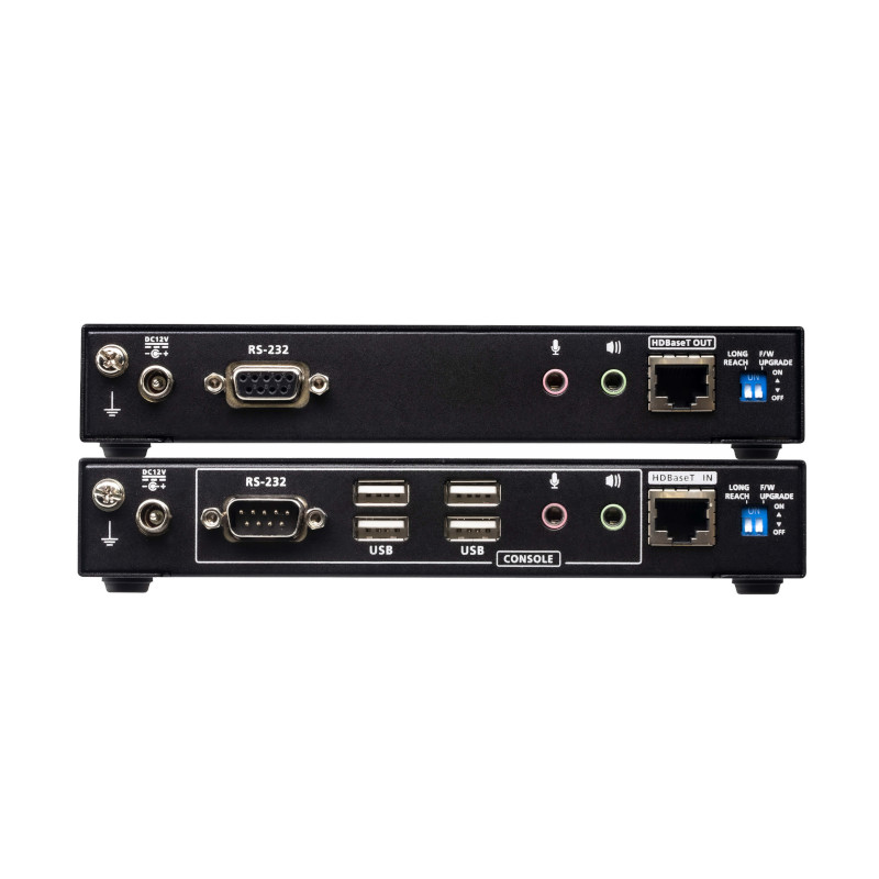 Extensión remota de video 4K y USB para control de estaciones de trabajo y sistemas industriales – HDBaseT 2.0 – ATEN - CE820ATA