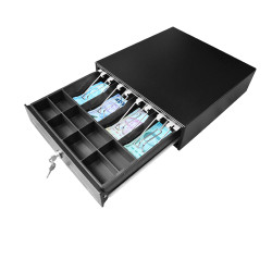 Caja registradora compacta para negocios móviles – 4 billetes y 8 monedas – CashDRAWER – CD250 3nstar - 1