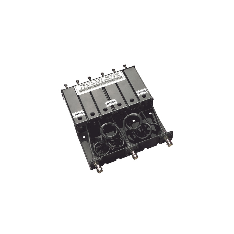 Filtro duplexer para sistemas de radio móvil y repetidoras – Alta separación de frecuencia 5-8 MHz – SYS – SYS-1533-1 Epcom - 1