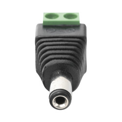 Adaptador de alimentación para cámaras CCTV con LED – Jack 3.5 mm macho 12 Vcd – Marca genérica – JR52 Epcom - 2