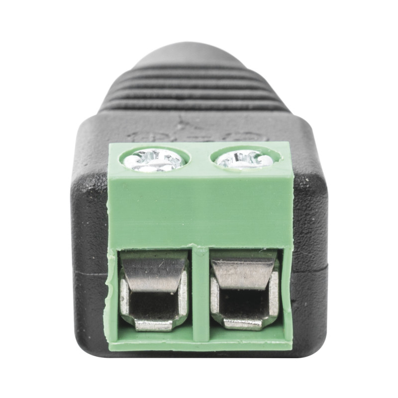 Adaptador de energía para cámaras CCTV y LED – Conector DC hembra 5.5x2.1mm – Marca JR53 – Modelo JR53  - 3