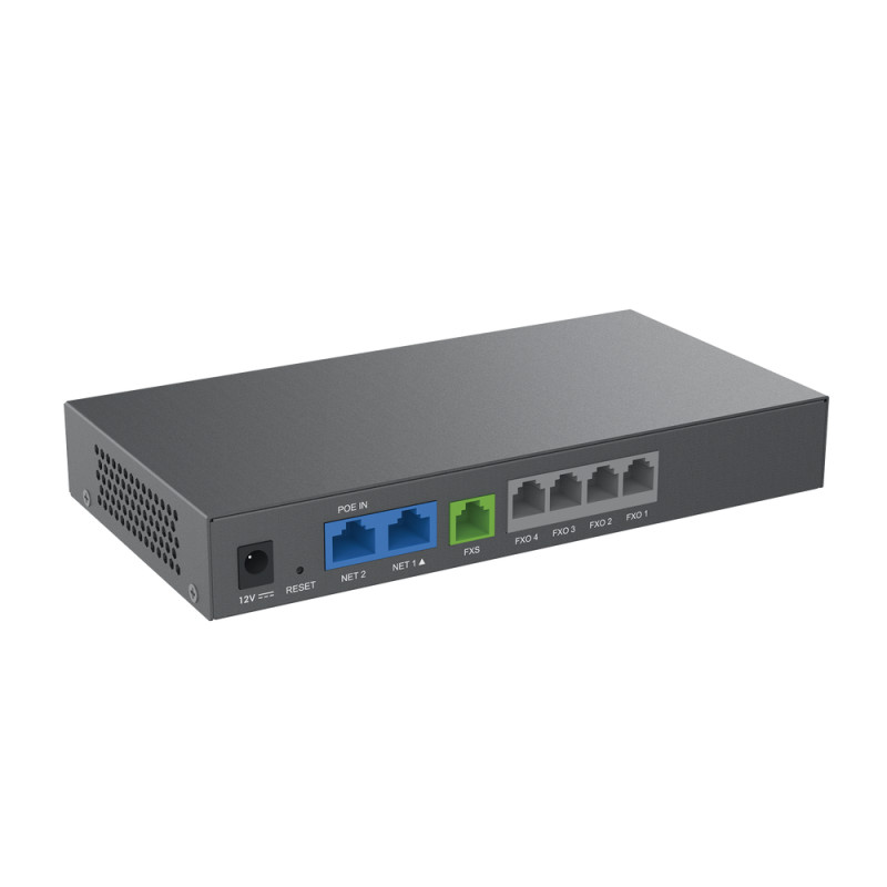 Conector de Líneas Telefónicas PSTN a VoIP para Empresas – Con 4 FXO, 1 FXS y PoE – Grandstream – HT841 GRANDSTREAM - 2