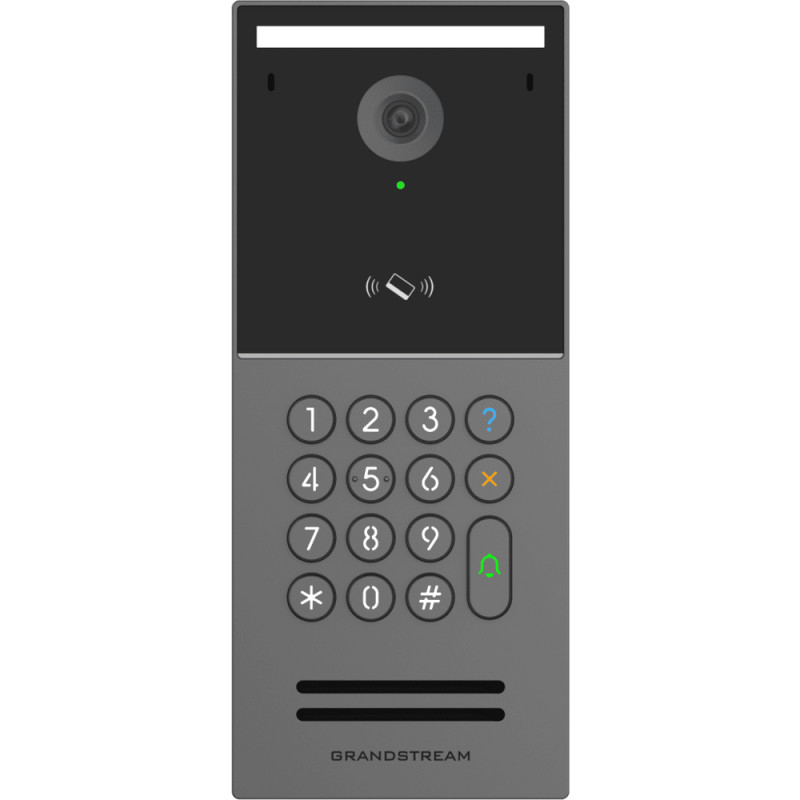 Control de Acceso Videoportero IP Inteligente – 4MP PoE IK10 – Grandstream – GDS3725 GRANDSTREAM - 1