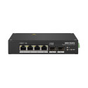 Conectividad PoE para sistemas de vigilancia – 4 Puertos Hi-PoE Gigabit Temperatura Extendida – Hikvision – DS-3T0506HP-E/HS Hik