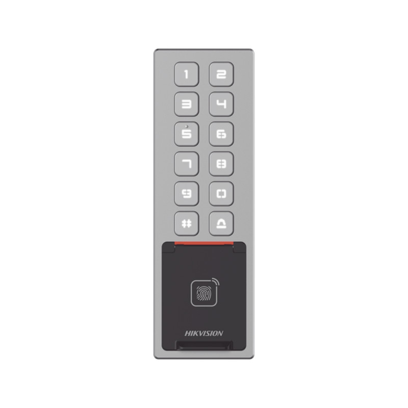 Control de Acceso para Oficinas y Edificios – Multi-Autenticación IP65 IK08 Wi-Fi – Terminal DS-K1T805MBFWX Hikvision - 1