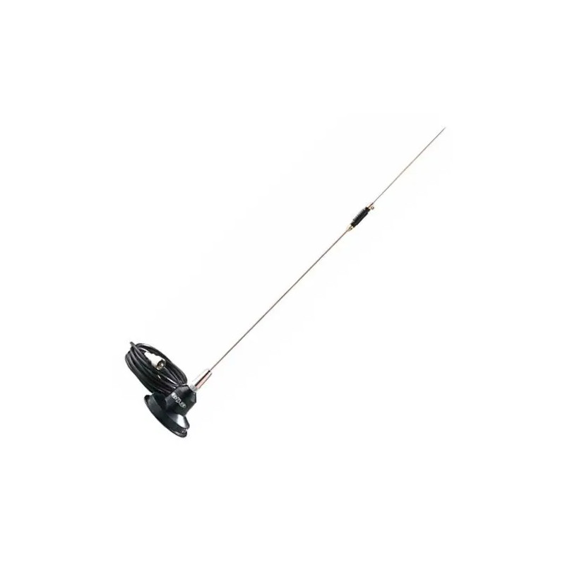 Antena Magnética Móvil para Radios UHF – 450-470 MHz 5 dB – NEW-TRONICS – RUM-450M Hustler - 1